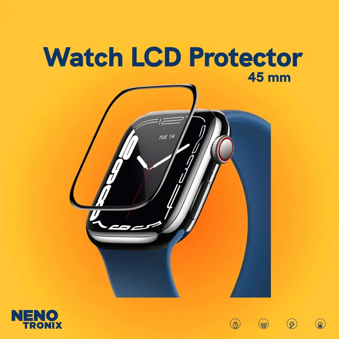 Apple Watch Screen Protector Curved with Tempered Glass